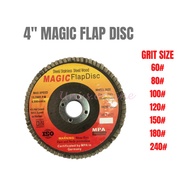 MAGIC FLAP DISC 4 INCH GRINDER ABRASIVE FLAP DISC SANDING GRINDER DISC SANDPAPER FOR METAL WOOD STEE
