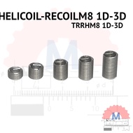 Helicoil M8 Thread repair insert recoil M 8x1.25