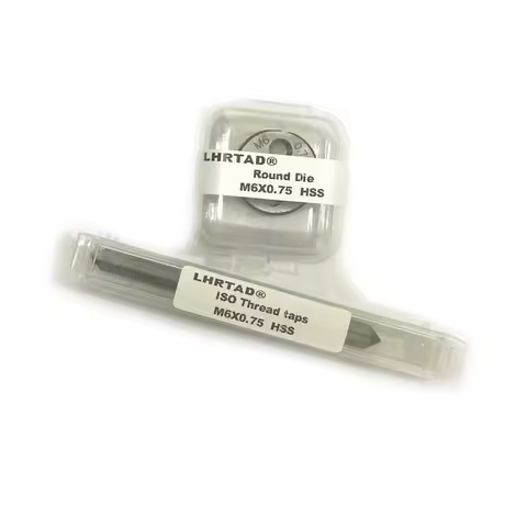 HSS Metric Fine Thread Hand Straight Flute Machine Screw Taps and dies set M6x1.0 M7x1.0 M8x1.25 M9x