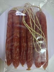 白绳腊肠/本地腊肠 Chinese Sausage/lap Cheong 有酒白绳腊肠  alcohol Cantonese Chinese sausage