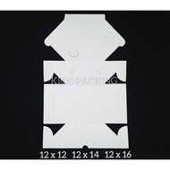 Snack Box 12x12 12x14 12x16 Plain Bread Cake Box Box 12 x 12 12 x 14 12 x 16