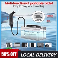 2.3L Bidet Spray Portable Electric Bidet Rechargeable Travel Portable Bidet For Personal Hygiene Cle