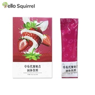 (Fast Shipping) Meal Replacement Milkshake Strawberry Flavor Solid Drink Nutrition and Health 100g