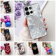 Moto G75 5G XT2437-2 Back Cover Motorola Moto G75 5G Case Luxury Butterfly Love Fashion Flowers Cool