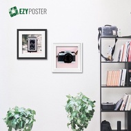 EzyPoster Personalised Wooden Framed Print 12" X 12", 1 Pc