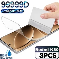 3Pcs Matte Frosted Hydrogel Film For Redmi K80 K70E K70 Ultra Pro Anti Blue Light Anti Spy Privacy S