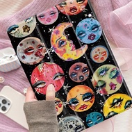 เคส Face Moon เข้ากันได้กับ iPad 10.2 นิ้ว 2021/2020 iPad รุ่นที่ 9/8 เข้ากันได้กับ Samsung Galaxy T