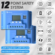 PWM Solar Panel Charge Controller Baterry Regulator 12V/24V Dengan Dobel USB-30A