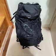 75折賣Osprey Aura LT 65 黑色背包露營Camping