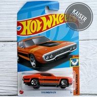 Hot Wheels : ‘71 Plymouth GTX (Orange)