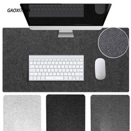 GAOXI75BK Keyboard Mice Mat, Gaming Accessories Writing Mat Wool Felt Mouse Pad, Home Office Large S