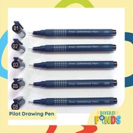 PILOT Fineliner Tech Pen - 0.1, 0.2, 0.3, 0.5, 0.8mm