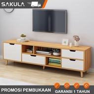 SAKULA meja TV/lemari TV/Kabinet TV/Rak tv/meja tv minimalis modern /Rak tv Kayu/rak tv minimalis(F15B-140CM)
