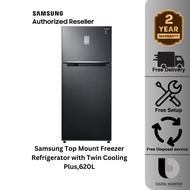 (KV Only) Samsung 620L (RT53K6271BS) Refrigerator Digital Inverter Fridge with Twin Cooling Plus Peti Sejuk 电冰箱