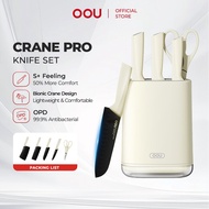 OOU Crane Pro Series Kitchen Knife Set With Scissors (6 Pcs)