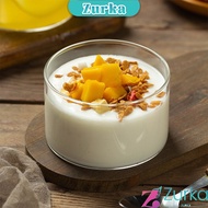 190ml Clear Glass Bowl High Temperature Resistant Yogurt Pudding Glass Cup Fruit Salad Bowls