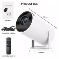 HY320/HY300 Pro Mini 4K HD Portable Projector  Android 13.0 WiFi Bluetooth Built-in Netflix/YouTube 