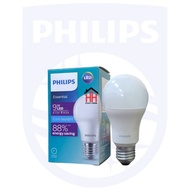 Philips Essential 9W 9 Watt E27 6500k White LED Bulb