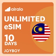 🇲🇾UNLIMITED Malaysia 🇲🇾 eSIM – Unlimited Data for 10 Days (by Airalo)