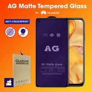 Huawei Nova 8I 7I 7 3I 2I Se Ag Tempered Glass Full Cover Clear Matte Anti-Blue Light Screen Cover