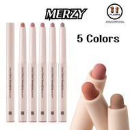 [MERZY] (5 Colors, 0.9g) Mood Over Smudging MLBB Matte Lip Pencil MERZY Pensel Bibir Matte MLBB Mood