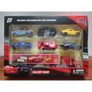 MCQUEEN RUNNING CARS, CAR TOYS 1 BOX / 8 CARS