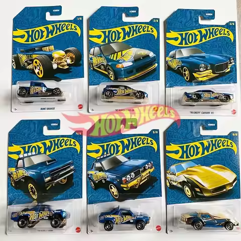 Hot Wheels 58th Anniversary First Set Hdh54 1/6 Scale Bone Shaker Diecast Car Civic Dodge Subaru Cor