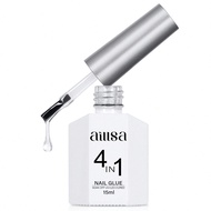 AILLSA Nail Glue,15ml/1Pc Soak Off LED/UV,Long-Lasting And Quick-Drying Gel Nail Polish,For Nail Art