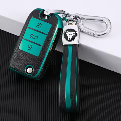 For MG3 MG5 MG6 MG7 MG ZS GT GS 350 360 750 TPU Leather Car Flip Key Case Cover Bag Shell Protector 