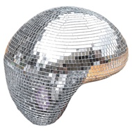 (LAA1) Disco Ball Mirror Bar Party Decoration Reflective Melting Ball Patch Glass Handicraft Indoor