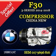 BMW F30 3-SERIES 2014-2018 YEAR 7SBU17C 6PK SD LEG 3 PIN NEW COMPRESSOR/ KOMPRESOR (CAR AIRCOND SYST
