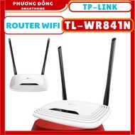 TP-LINK WIFI ROUTER TL-WR841N - Speed up to 300Mbps, Bandwidth control, WPS button security encrypti