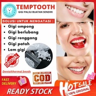 Temptooth 50 Butir/Penambal Gigi Berlubang/Patah/Lemgigi/Gigi Palsu