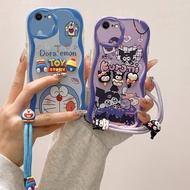 Casing iPhone 7 Casing iPhone 8 Casing iPhone se 2020 Casing iPhone se 2022 Casing Kuromi Cute Cream