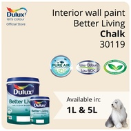 Dulux Interior Wall Paint - Chalk (30119) (Better Living) - 1L / 5L