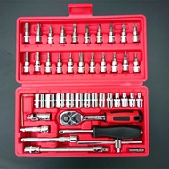 Bộ tua vít 46 món tiện dụng đa năng bộ dụng cụ tua vít cầm tay 46 chi tiết bộ dụng cụ mở bu lông ốc 