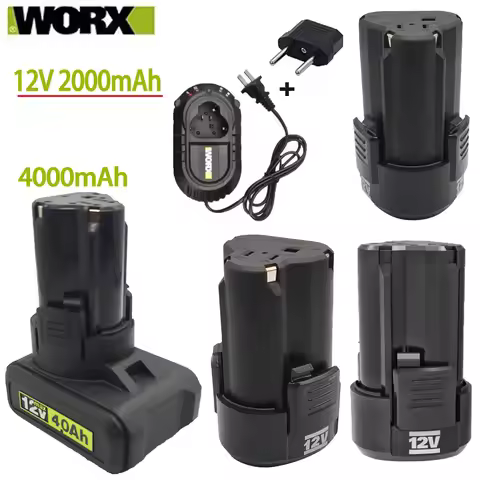Electric tool battery 2.0/4.0Ah, suitable for WORX Kress 12V WA3506 WU127 WU128 WU130 WU131X WU132 W