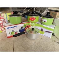 Baby dough stirrer - non-stick porridge pot, aluminum pot 12cm, 14cm