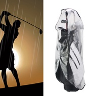 1X PVC Golf Bag Hood Rain Cover Shield Waterproof Golf Course Accessories Outdoor Golf Bag Cover Durable Dustproof Cover