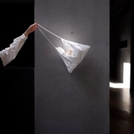 白色帆布袋 手提包 原創設計工作室 totebag 刺子繡