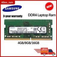 Samsung ddr4 Ram 4gb 8gb 16gb 3200mhz 2666mhz 2400mhz 2133mhz Laptop RAM 1.2v Notebook FOR Memory 26