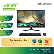 Acer Aspire C22-1700-1235W11 I3-1215U/8G RAM/256GB SSD/Intel UHD/21.5" FHD/W11H/HNS21/3YW Onsite DQ.
