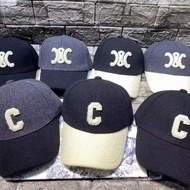 Ghhh22 Early Spring New Style Celine Arc de Triomphe Embroidery Top Version C-Shaped Wool Stitching 