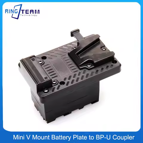 Professional Mini V Mount to BP-U Dummy Battery Adapter For Sony PXW-Z280 X280 FS5 FX6 X160 X180 Cam