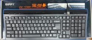 【S03 筑蒂資訊】zippy WK-7380 7380 USB 109KEY 鍵盤 Keyboard 剪刀腳結構 藍邊