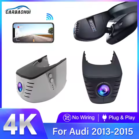 Hidden Plug and Play Car DVR Dash Cam 4K For Audi a1 a3 a4 a5 a6 a7 a8 q3 q5 q7 rs3 rs4 rs5 rs7 tt b