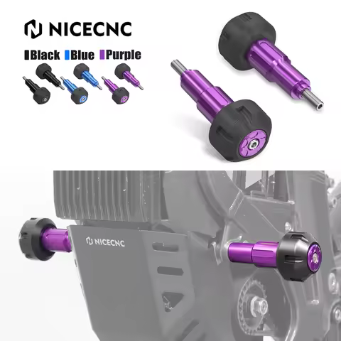 NICECNC For Surron Electric Bike Frame Sliders Crash Protector Falling Protection Pad Kit For 2025 2