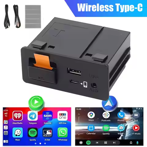 Type C&USB Port Wireless Carplay Android Auto Interface For Mazda 2 3 6 CX-3 CX-5 CX-8 CX-9 MX-5 TK7