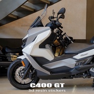 Motorcycle 3D Sticker Protective Sticker Complete Kit For C 400 GT C400 GT Compatible with C400GT C4