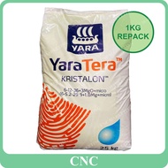 [REPACK] 1KG YaraTera Kristalon Orange 6-12-36 +3MgO +micro 6-12-36 Yara Baja Bunga Buah Fruit Flowe